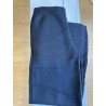 Pantalon large maille noir