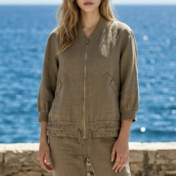 Veste en lin