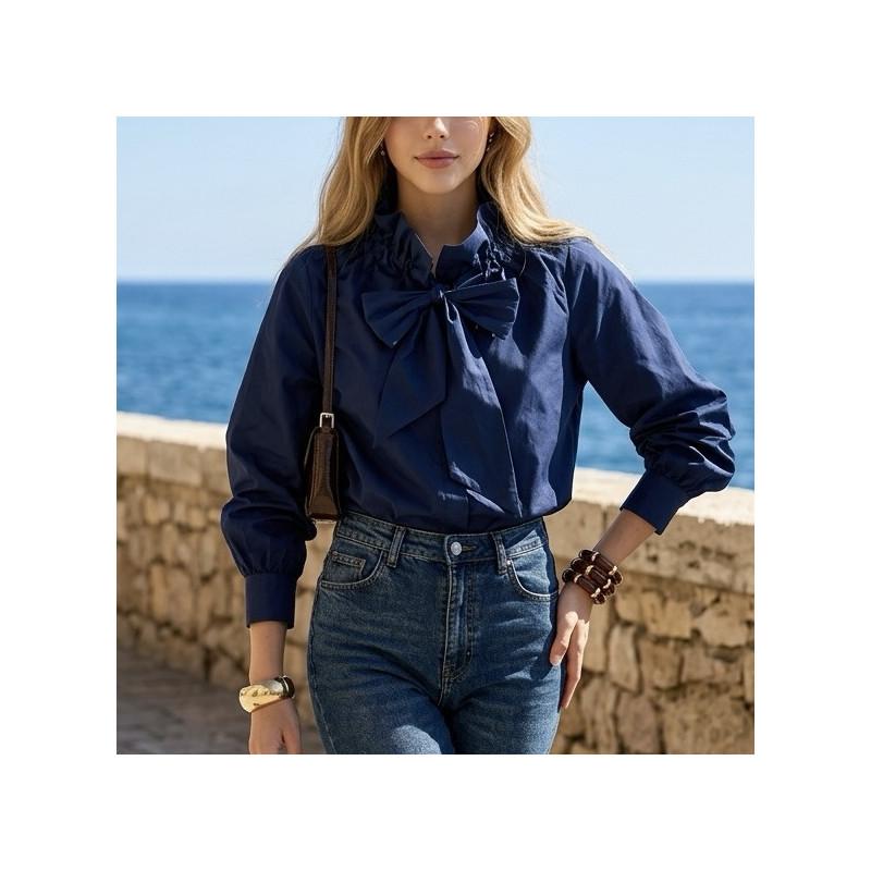 Blouse Celia marine