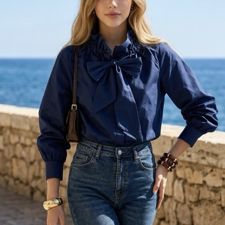 Blouse Celia marine