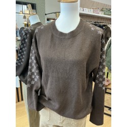 Pull Étoile choco