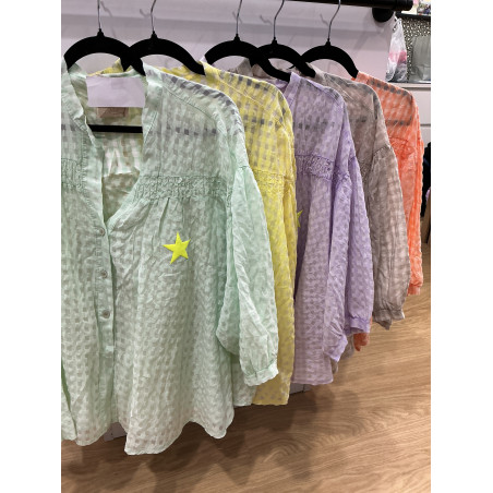 Chemise à carreaux Iconic