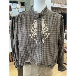 Chemise Bertille choco