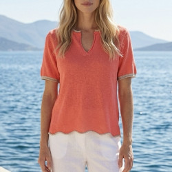 Pull manche courte Margot