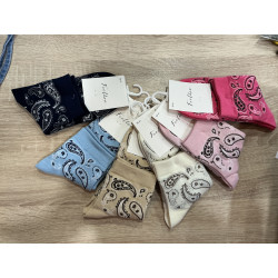 Chaussette bandana