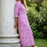 Robe bandana rose