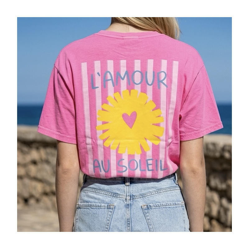 T-shirt Amour au Soleil