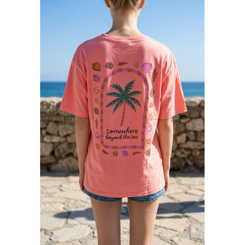 T-shirt Palmier