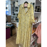 Robe bandana jaune