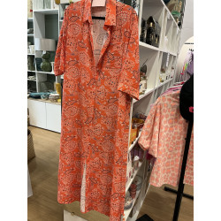 Robe bandana orange