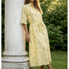 Robe bandana jaune