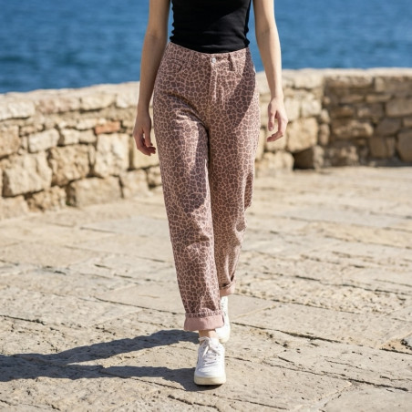 Jeans léopard