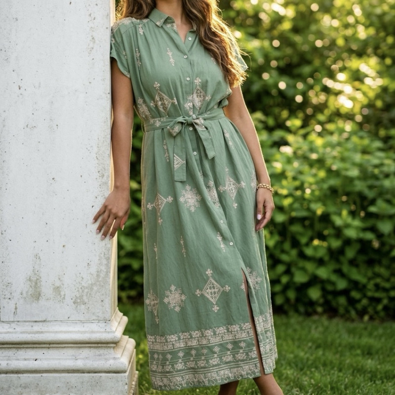 Robe verte