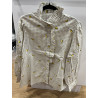 Chemise carreau beige citron