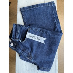 Jeans large bleu foncé