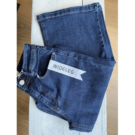 Jeans large bleu foncé