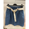 Short en jeans
