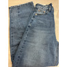 Jeans barrel bleu foncé