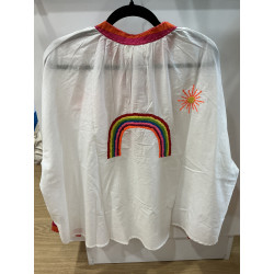 Blouse arc en ciel