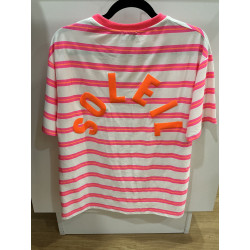 T-shirt rose SOLEIL