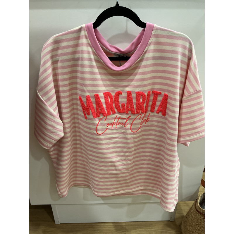 T-shirt MARGARITA rose