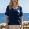 T-shirt maille palmier