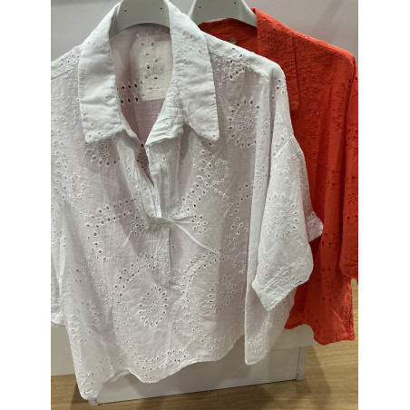 Blouse broderies