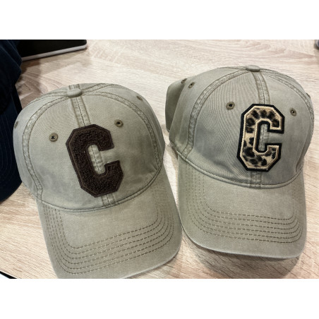 Casquette taupe