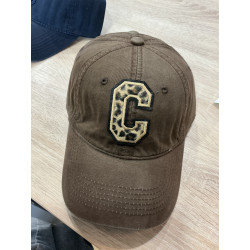 Casquette choco  , C leopard
