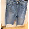 Bermuda en jeans bleu
