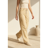 Jeans Palazzo rayé