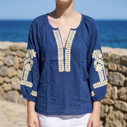 Blouse ZELIE gaze de coton