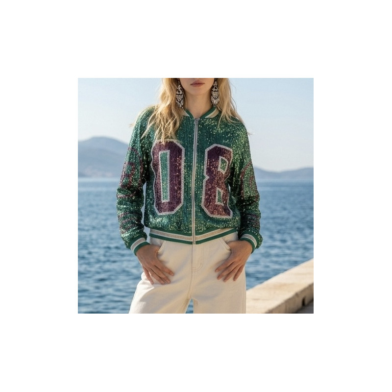 Gilet à sequins