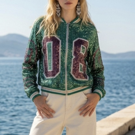 Gilet à sequins