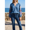 Blouse en jeans Iris