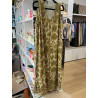 Robe Flowers vert