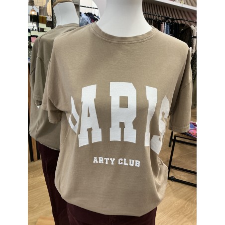 T-shirt Paris camel