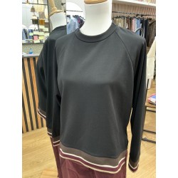 Sweat-shirt noir Bella