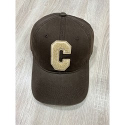 Casquette choco et camel