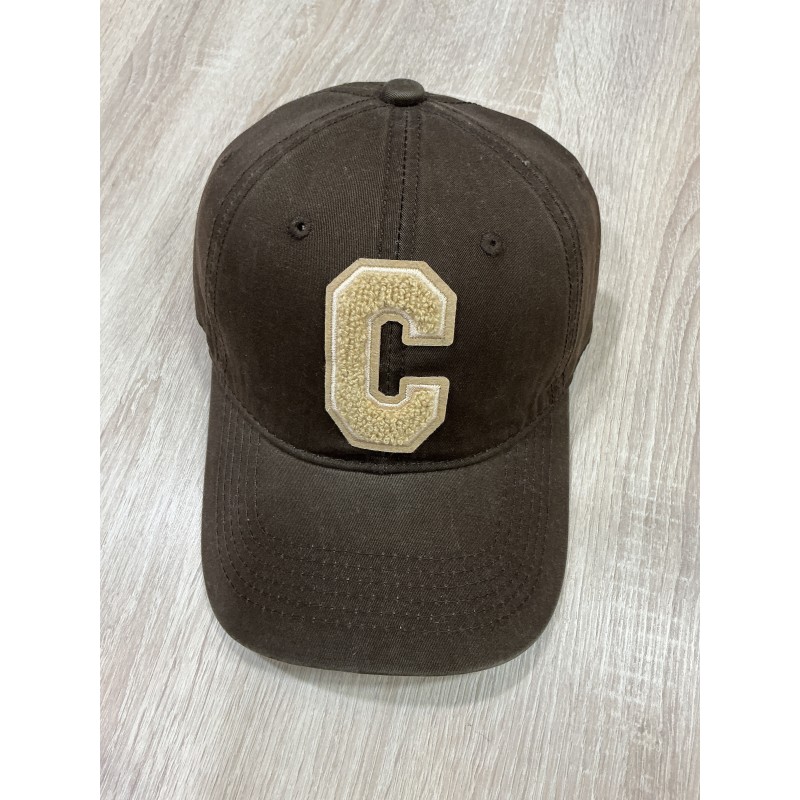 Casquette choco et camel