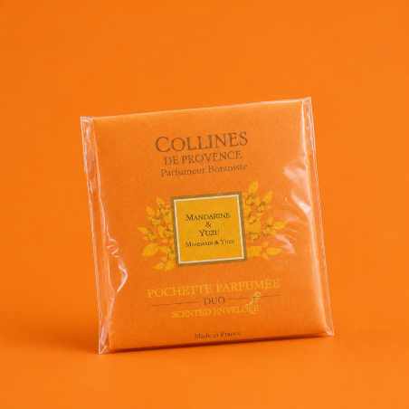 Pochette parfumée mandarine & Yuzu