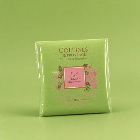 Pochette parfumée Musc & Pistache