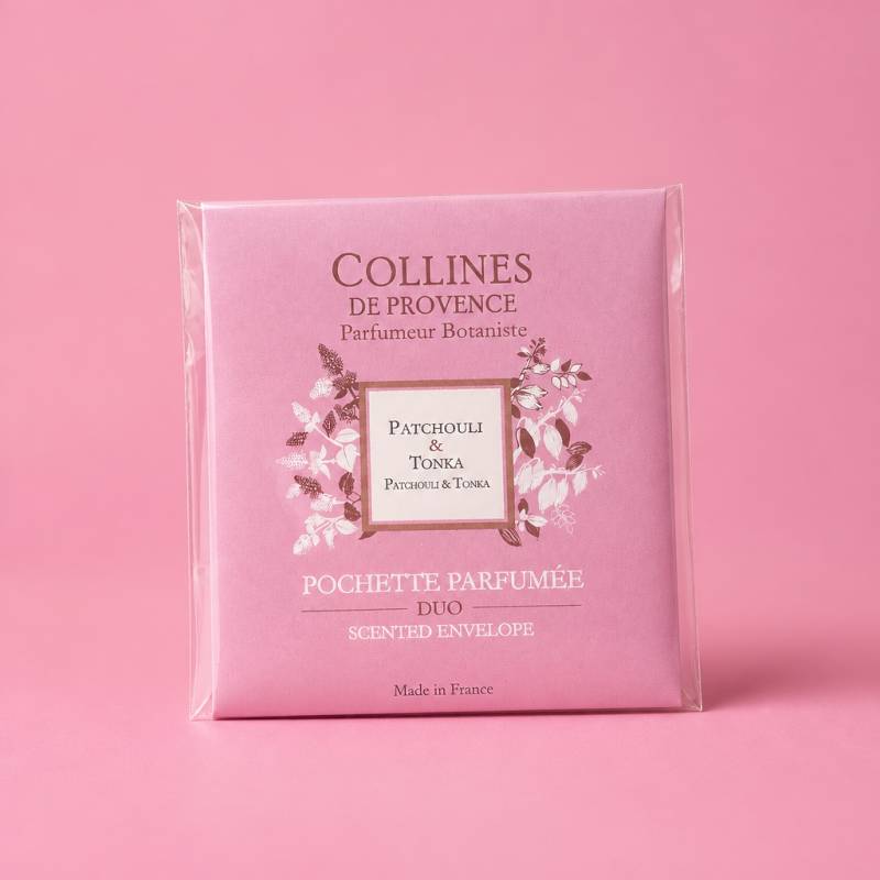Pochette parfumée Patchouli & Tonka