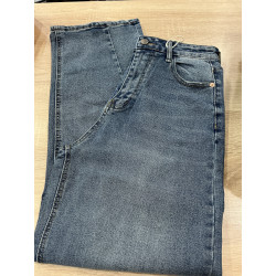 Jeans barrel bleu