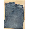 Jeans barrel bleu