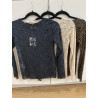 T-shirt dentelle
