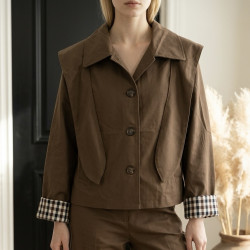 Veste SARAH choco