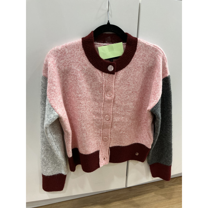 Gilet Arl rose