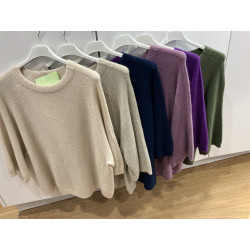 Pull manches 3/4 alpaga