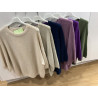 Pull manches 3/4 alpaga